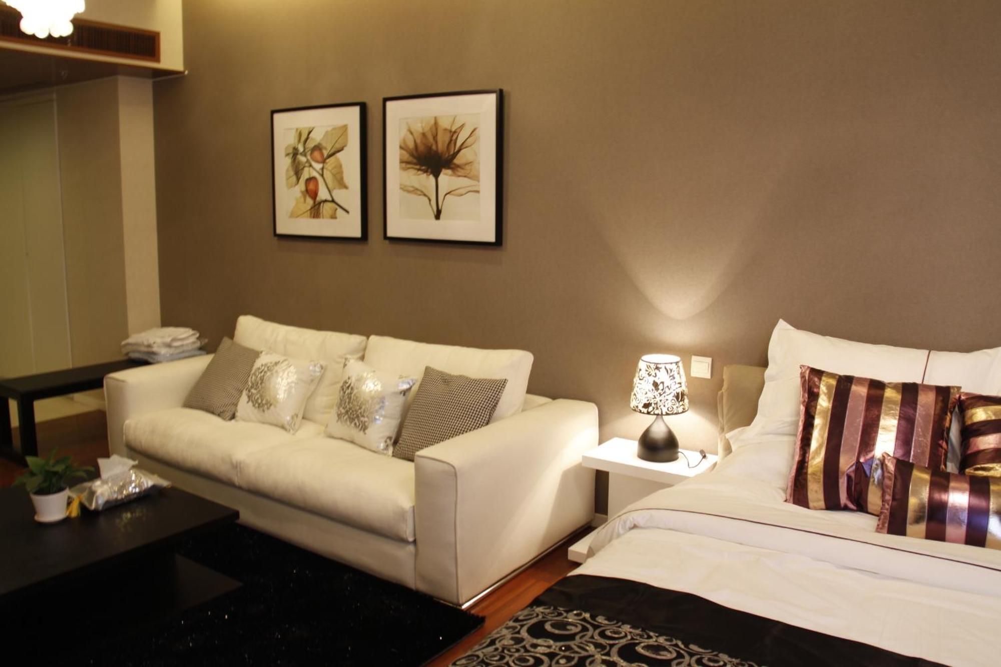 בייג'ינג Jiu Du Hui Serviced Apartment מראה חיצוני תמונה