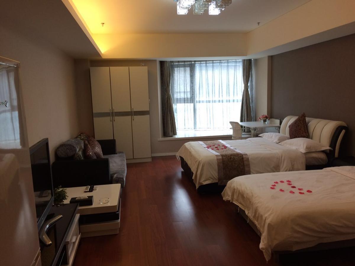 בייג'ינג Jiu Du Hui Serviced Apartment מראה חיצוני תמונה