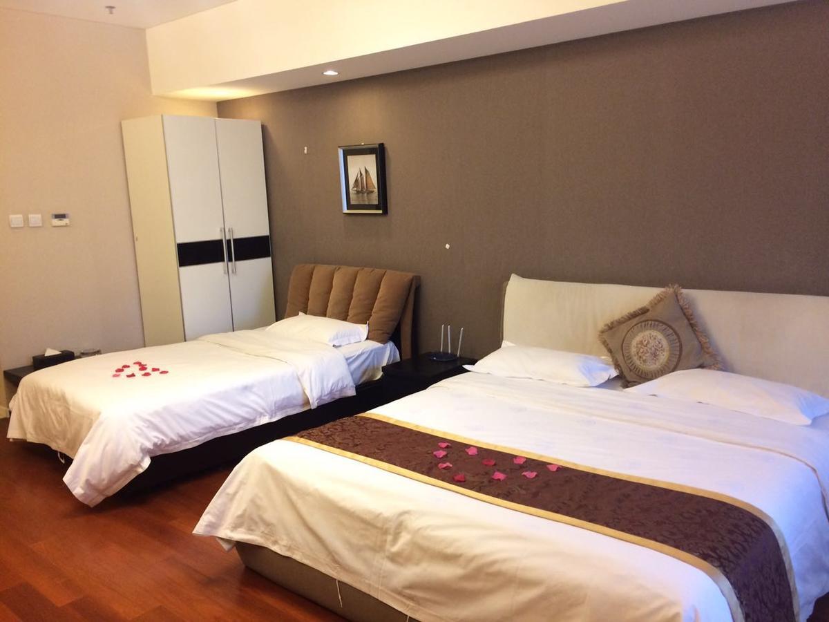 בייג'ינג Jiu Du Hui Serviced Apartment מראה חיצוני תמונה