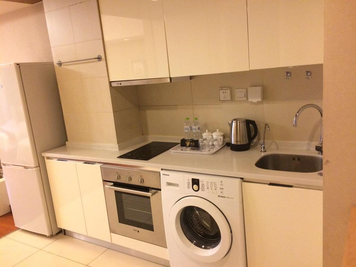 בייג'ינג Jiu Du Hui Serviced Apartment מראה חיצוני תמונה