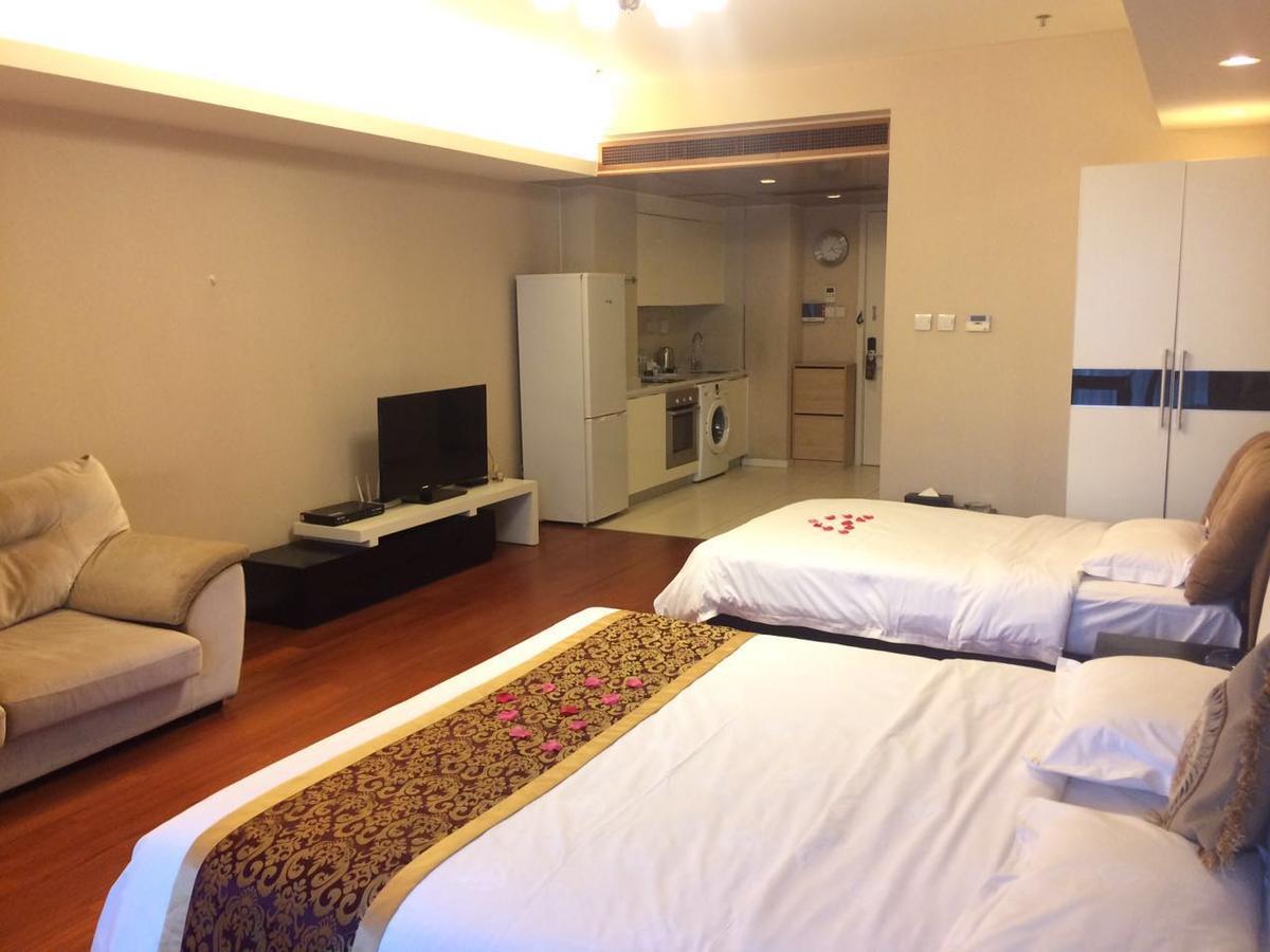 בייג'ינג Jiu Du Hui Serviced Apartment מראה חיצוני תמונה