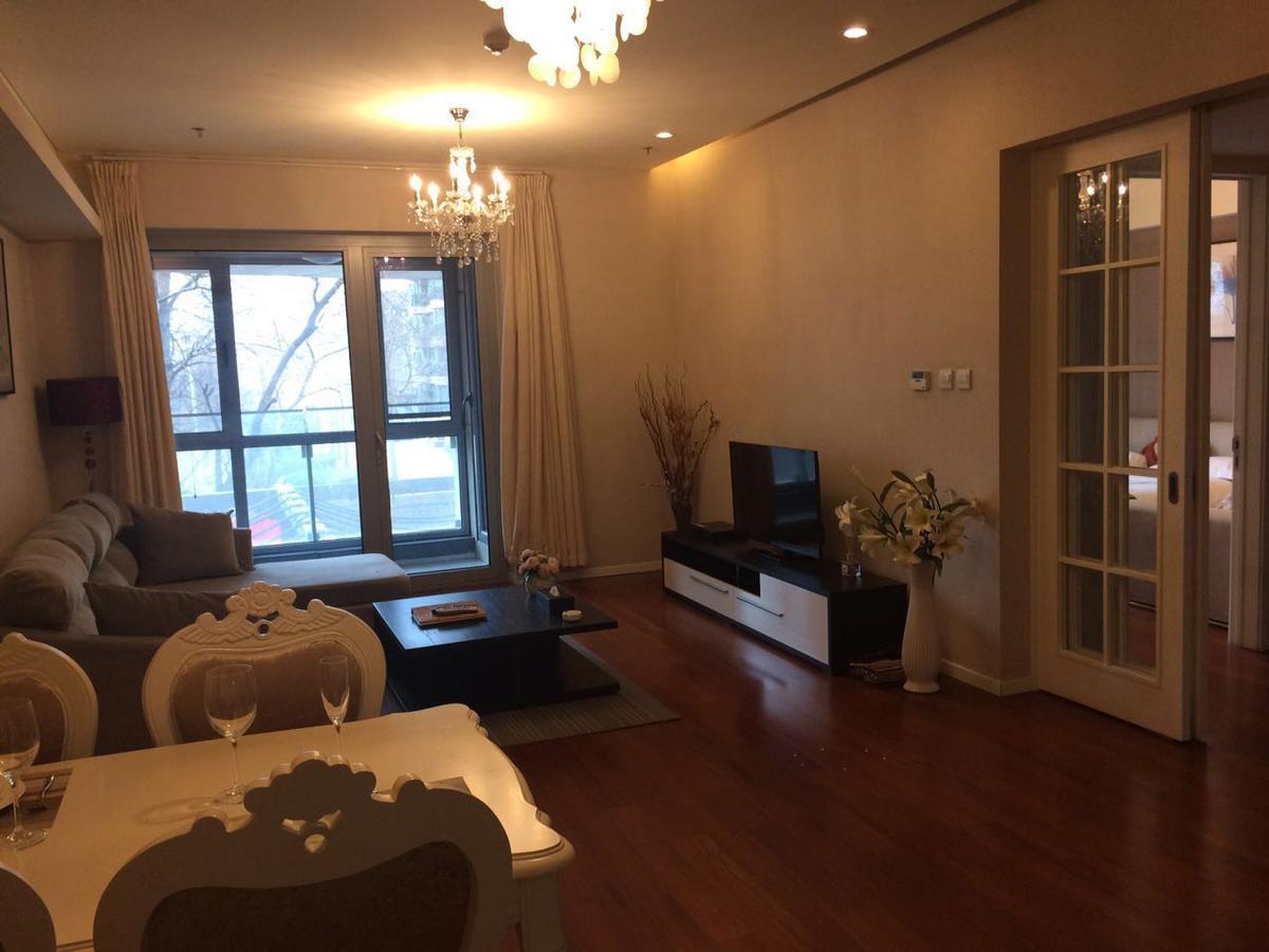 בייג'ינג Jiu Du Hui Serviced Apartment מראה חיצוני תמונה