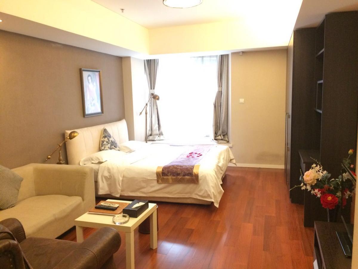 בייג'ינג Jiu Du Hui Serviced Apartment מראה חיצוני תמונה