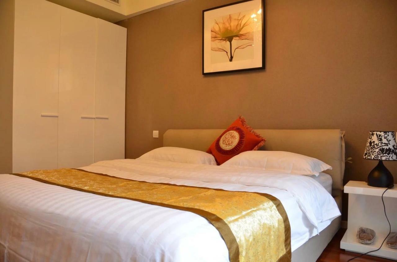 בייג'ינג Jiu Du Hui Serviced Apartment מראה חיצוני תמונה