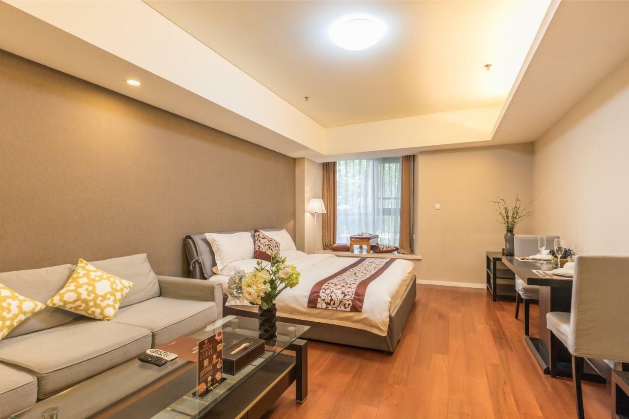 בייג'ינג Jiu Du Hui Serviced Apartment מראה חיצוני תמונה