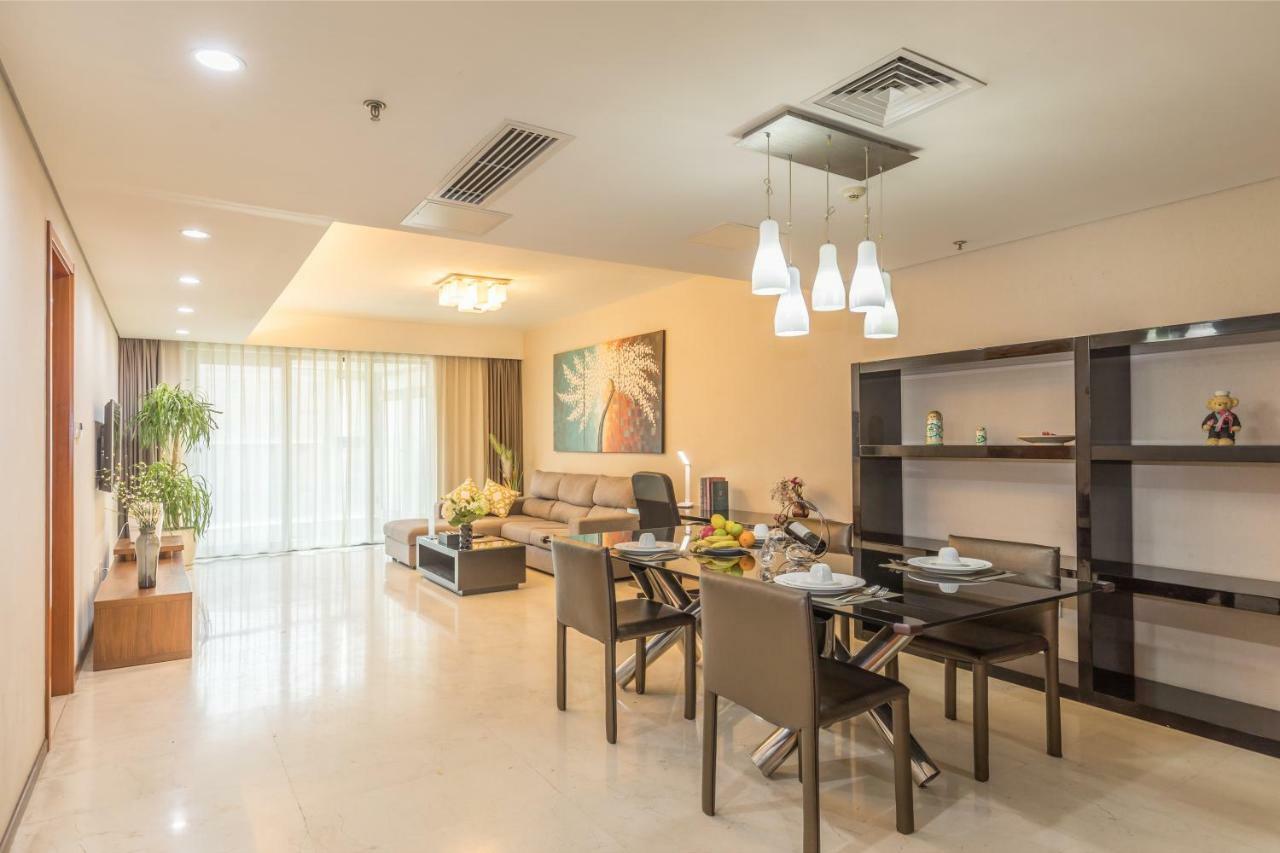 בייג'ינג Jiu Du Hui Serviced Apartment מראה חיצוני תמונה