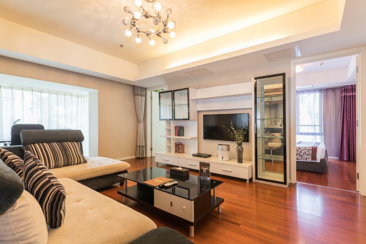 בייג'ינג Jiu Du Hui Serviced Apartment מראה חיצוני תמונה