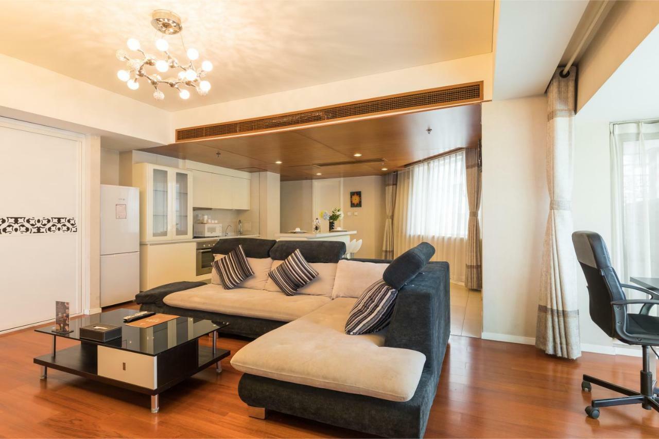 בייג'ינג Jiu Du Hui Serviced Apartment מראה חיצוני תמונה