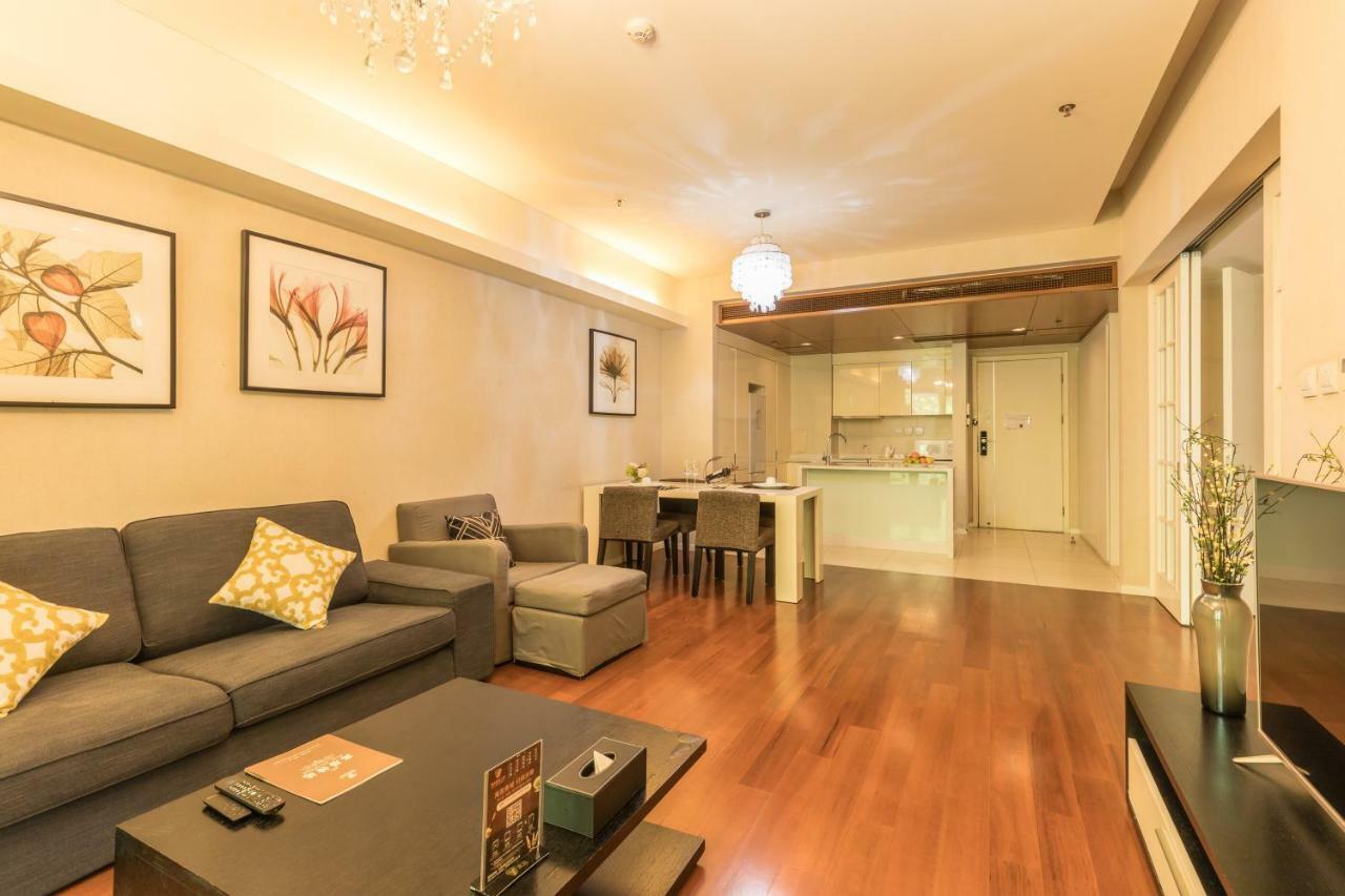 בייג'ינג Jiu Du Hui Serviced Apartment מראה חיצוני תמונה