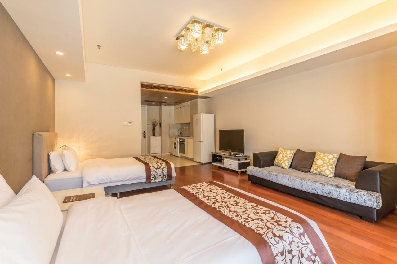 בייג'ינג Jiu Du Hui Serviced Apartment מראה חיצוני תמונה
