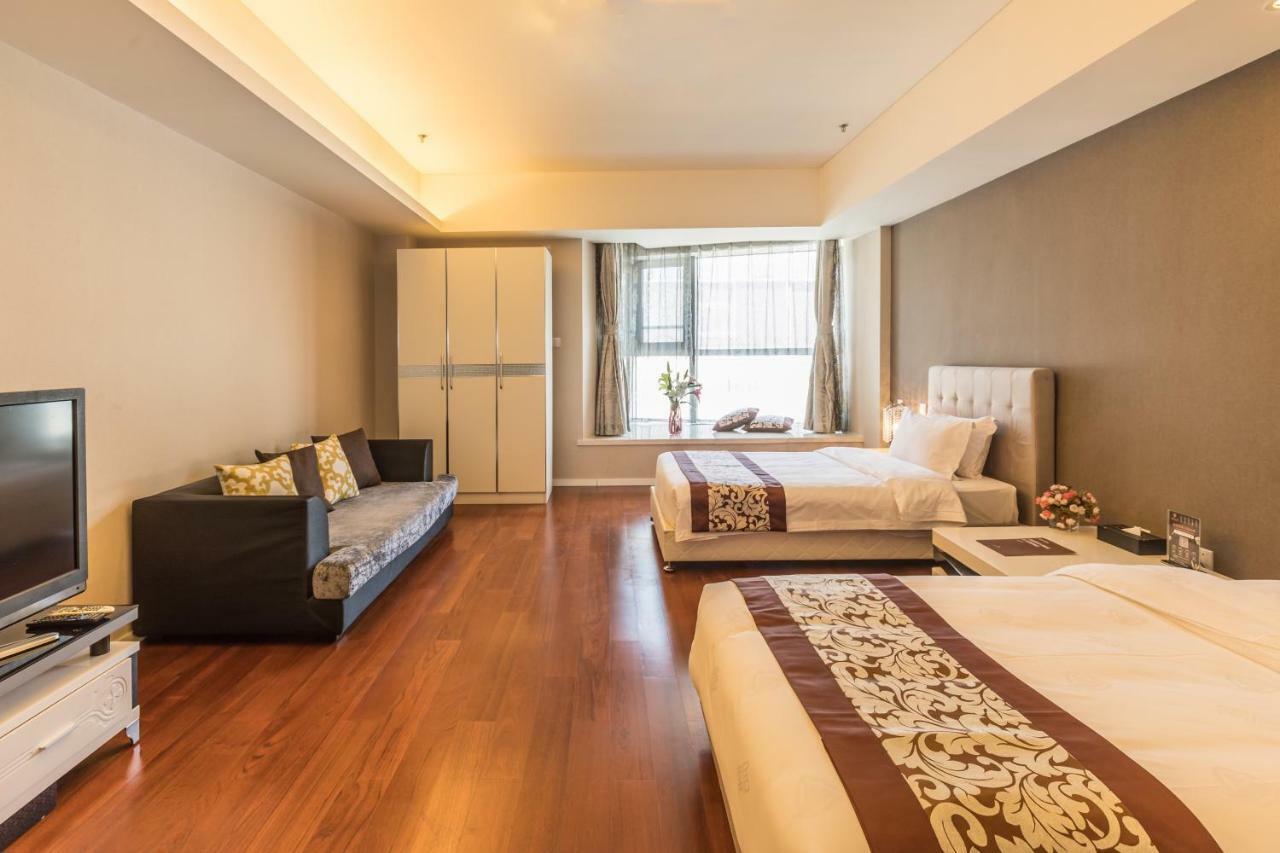 בייג'ינג Jiu Du Hui Serviced Apartment מראה חיצוני תמונה
