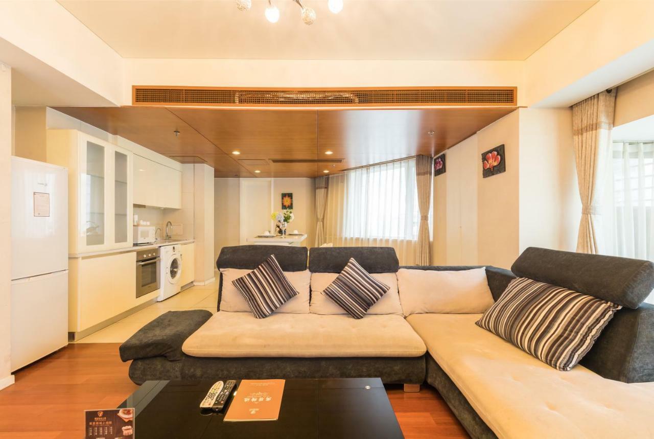 בייג'ינג Jiu Du Hui Serviced Apartment מראה חיצוני תמונה