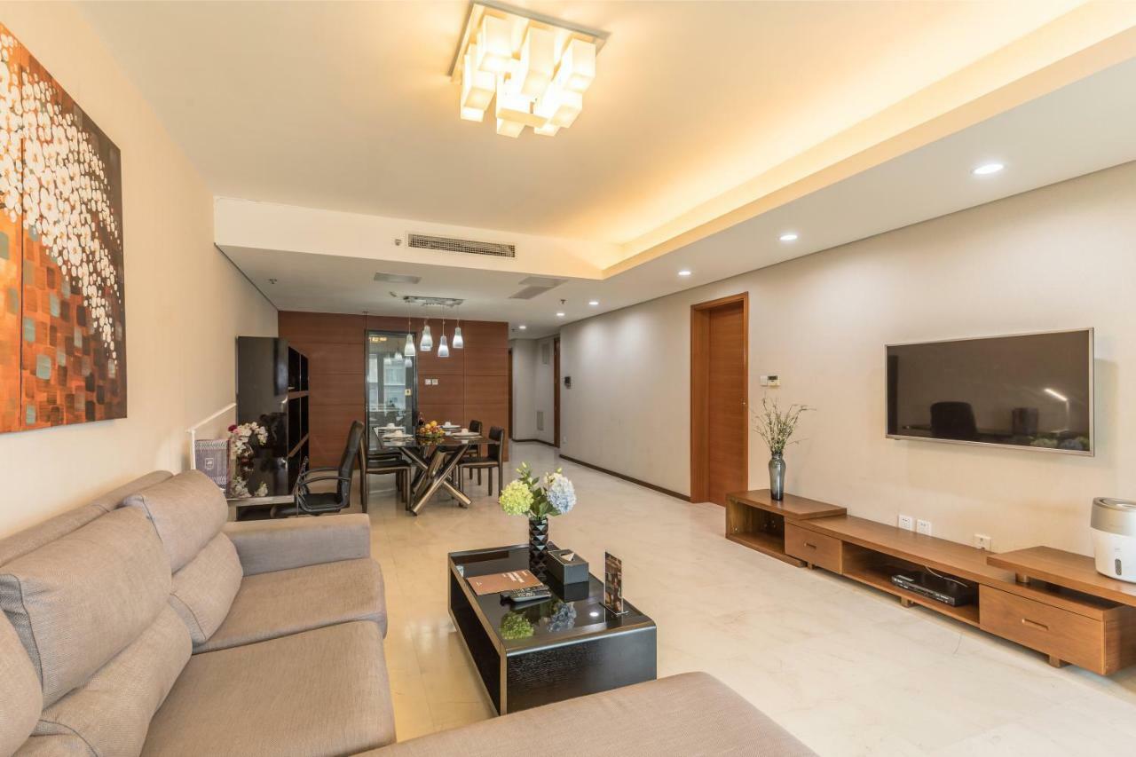 בייג'ינג Jiu Du Hui Serviced Apartment מראה חיצוני תמונה