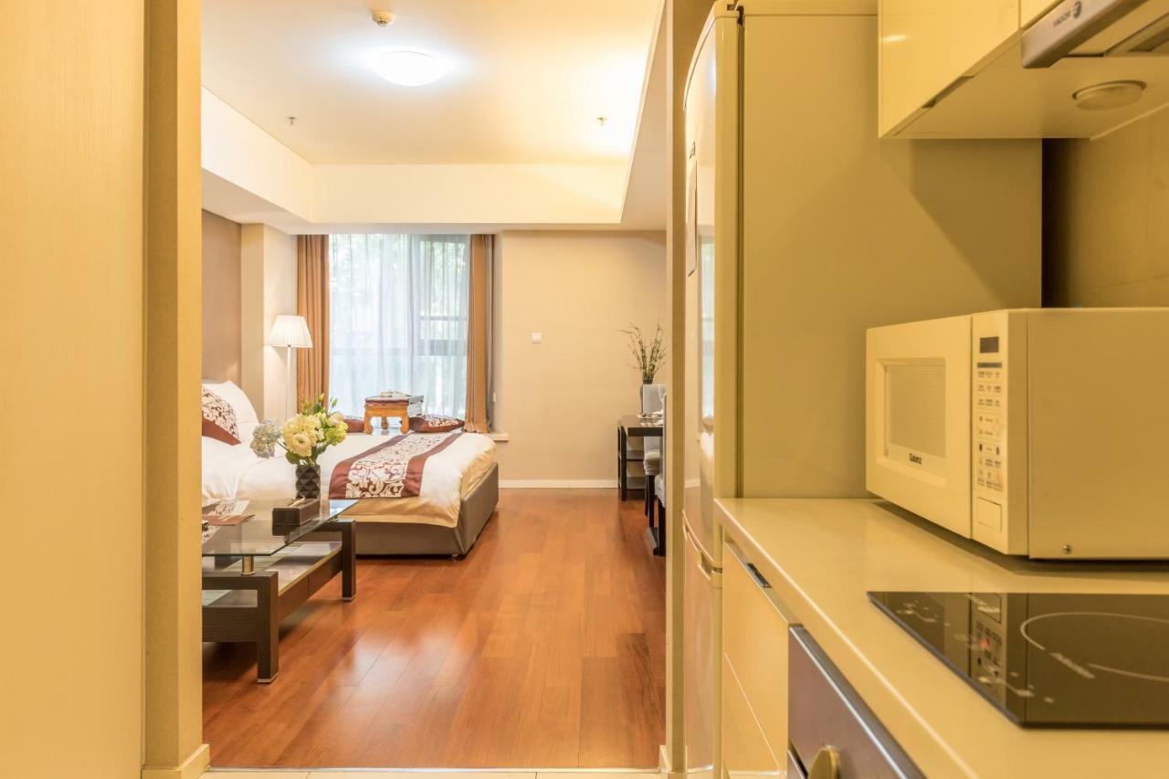 בייג'ינג Jiu Du Hui Serviced Apartment מראה חיצוני תמונה
