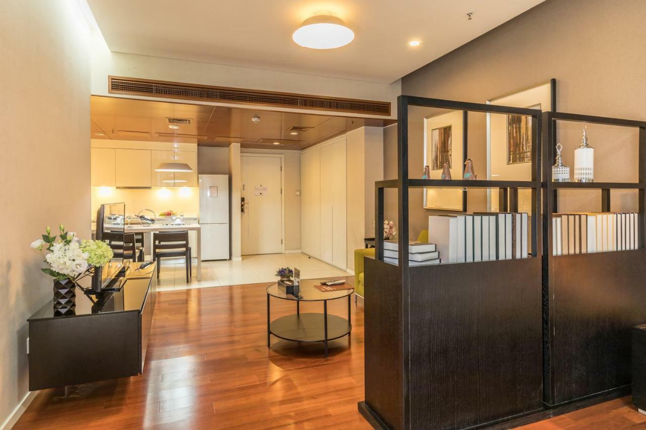 בייג'ינג Jiu Du Hui Serviced Apartment מראה חיצוני תמונה