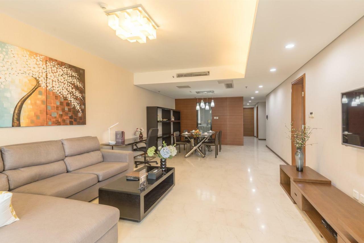 בייג'ינג Jiu Du Hui Serviced Apartment מראה חיצוני תמונה