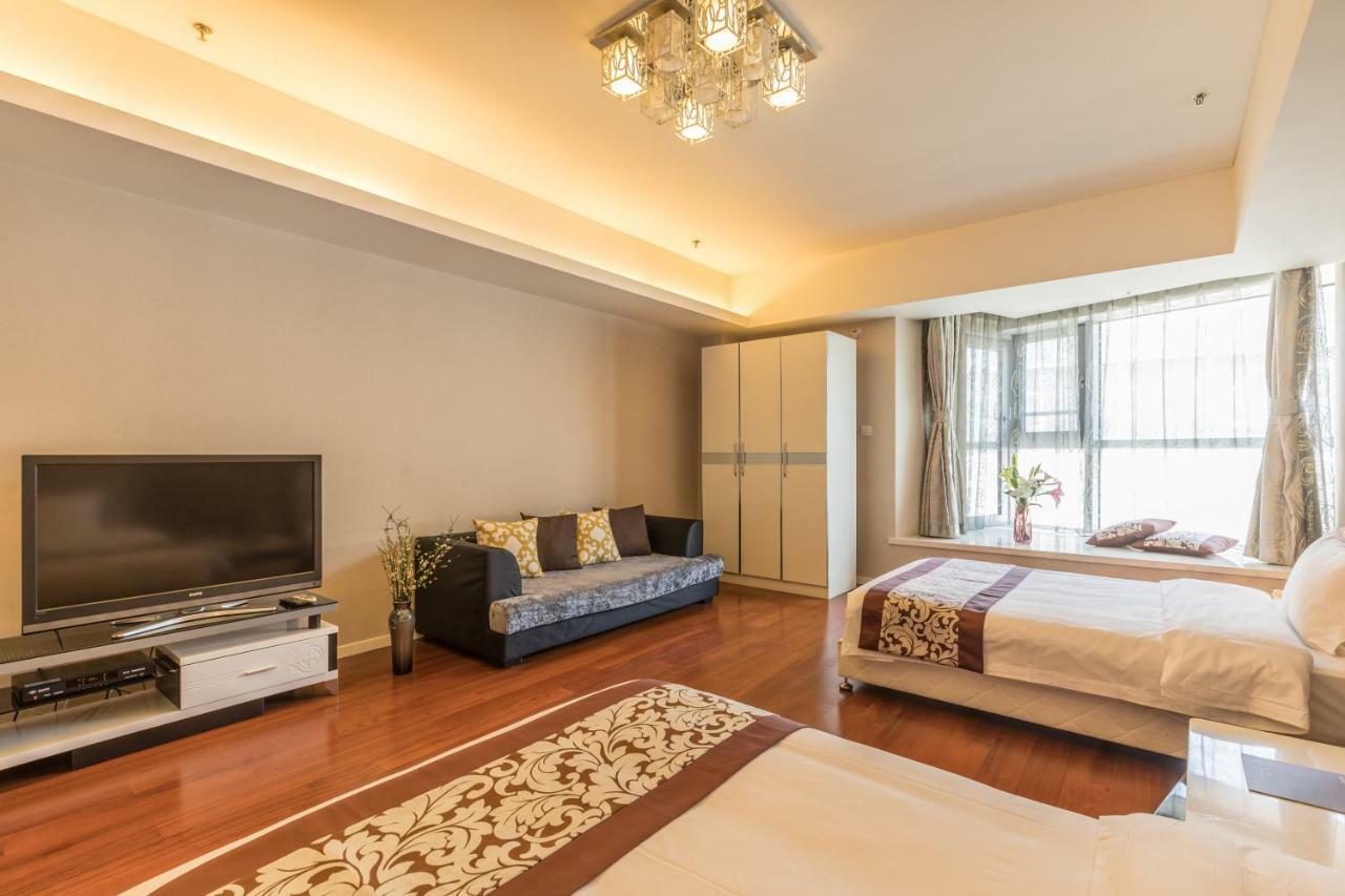 בייג'ינג Jiu Du Hui Serviced Apartment מראה חיצוני תמונה