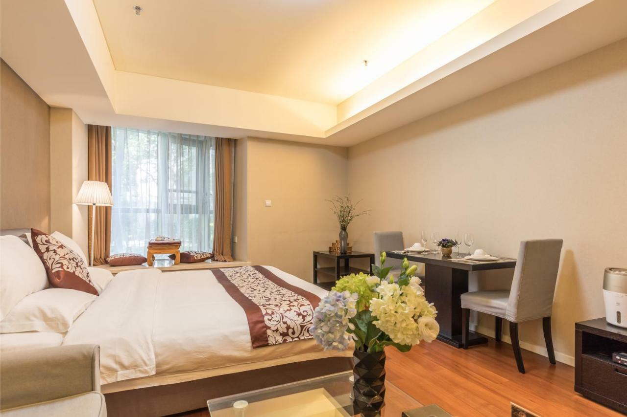 בייג'ינג Jiu Du Hui Serviced Apartment מראה חיצוני תמונה