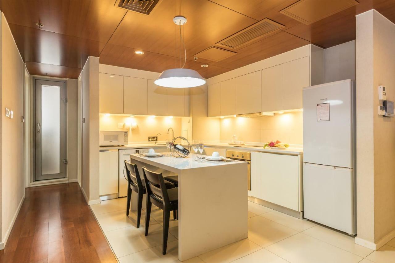 בייג'ינג Jiu Du Hui Serviced Apartment מראה חיצוני תמונה