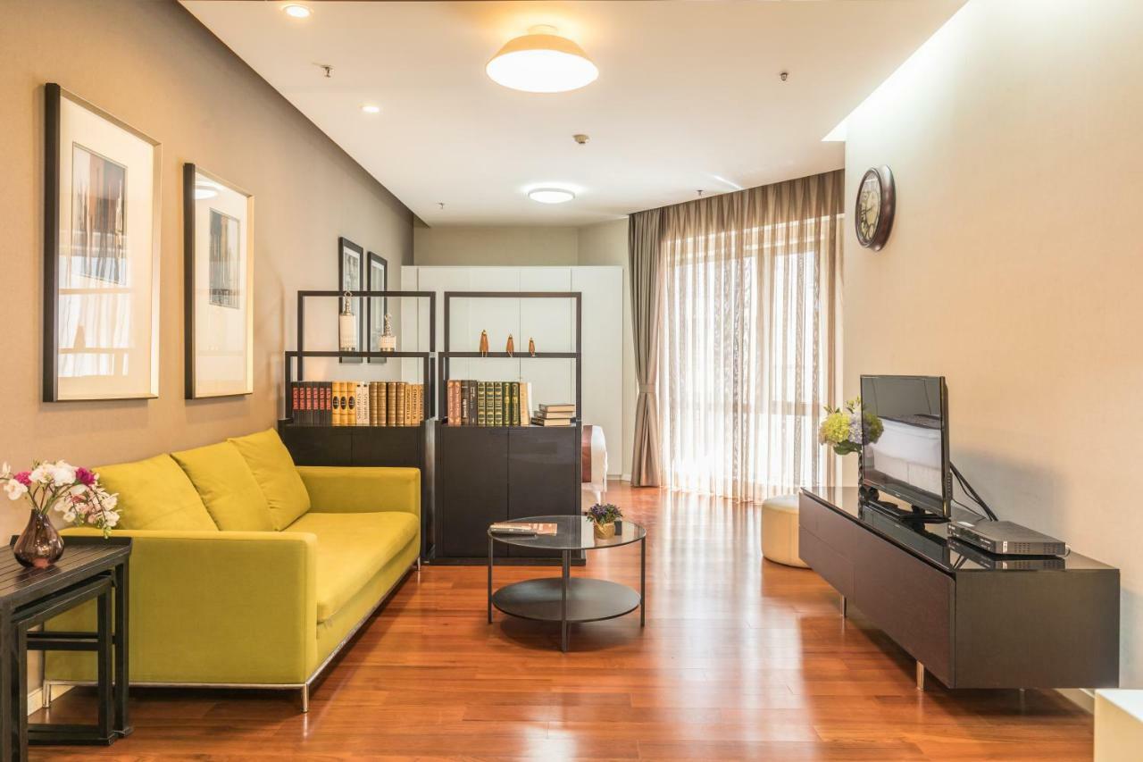 בייג'ינג Jiu Du Hui Serviced Apartment מראה חיצוני תמונה