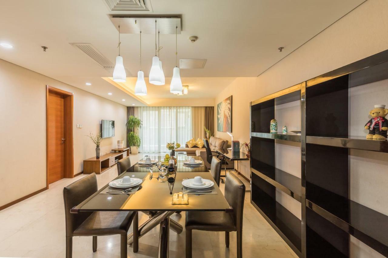 בייג'ינג Jiu Du Hui Serviced Apartment מראה חיצוני תמונה